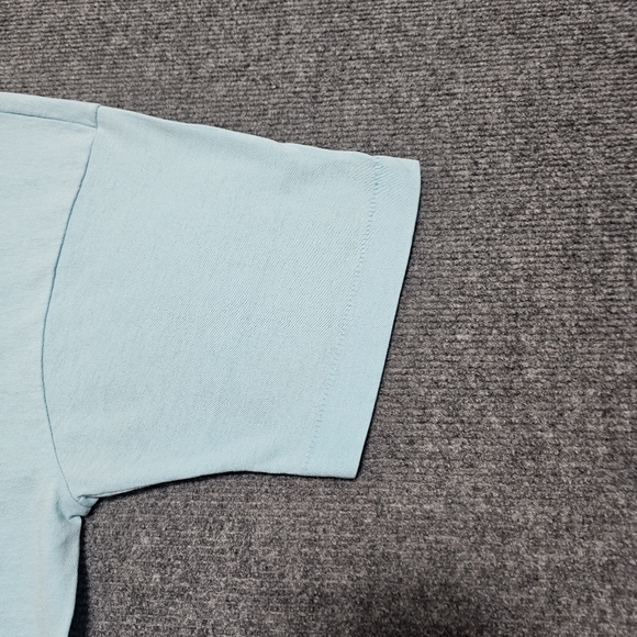 Vintage 80s Grouchy Husband Funny T Shirt Blue Bunny Rabbit Single Stitch M USA - Picture 7 of 14